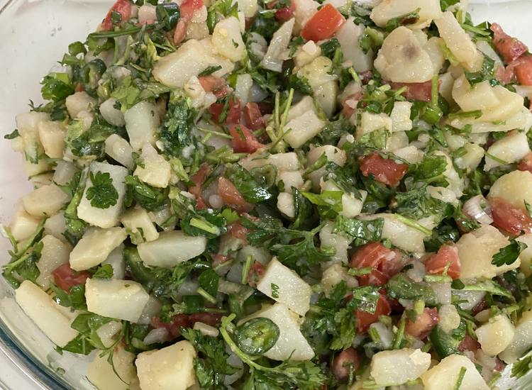 Salad Recipe - Potato Salad with Arugula