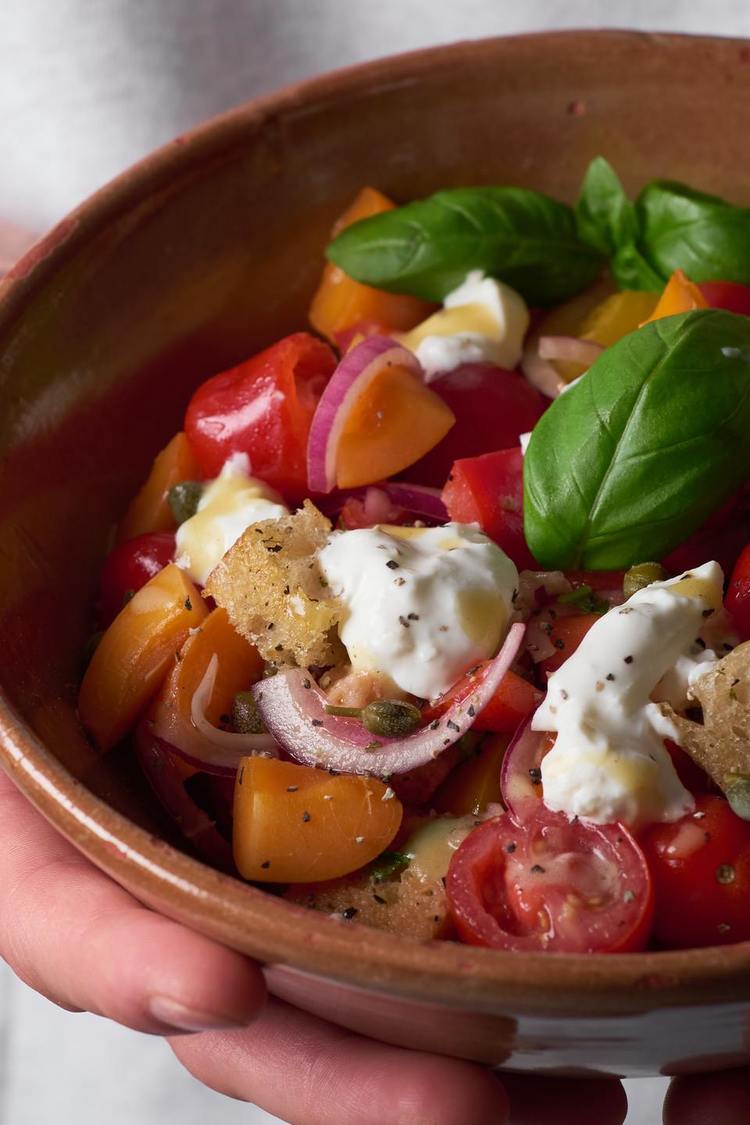 Tomato and Basil Salad Recipe