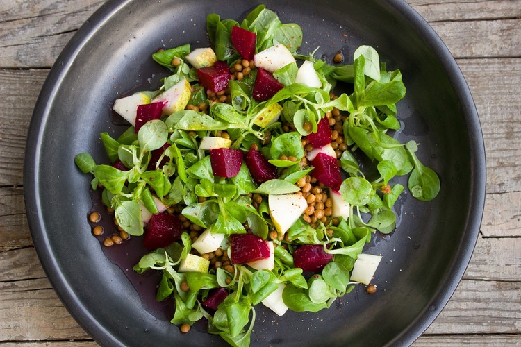 Salad Recipe - Pear and Beetroot Salad