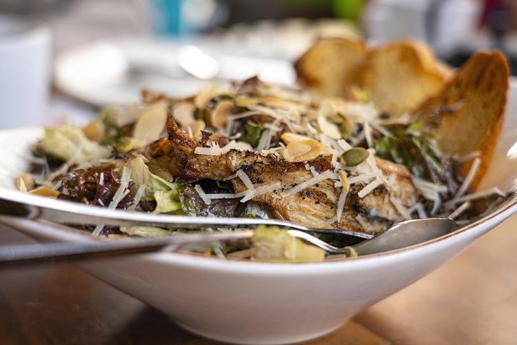 Grilled Chicken Caesar Salad - Salad Recipe